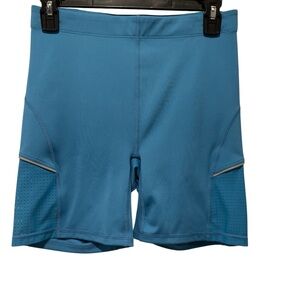 Fabletics Blue Athletic Shorts size M